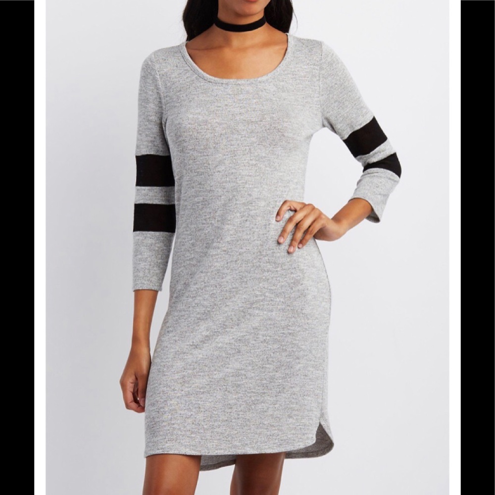 Varsity Stripe Bodycon Dress